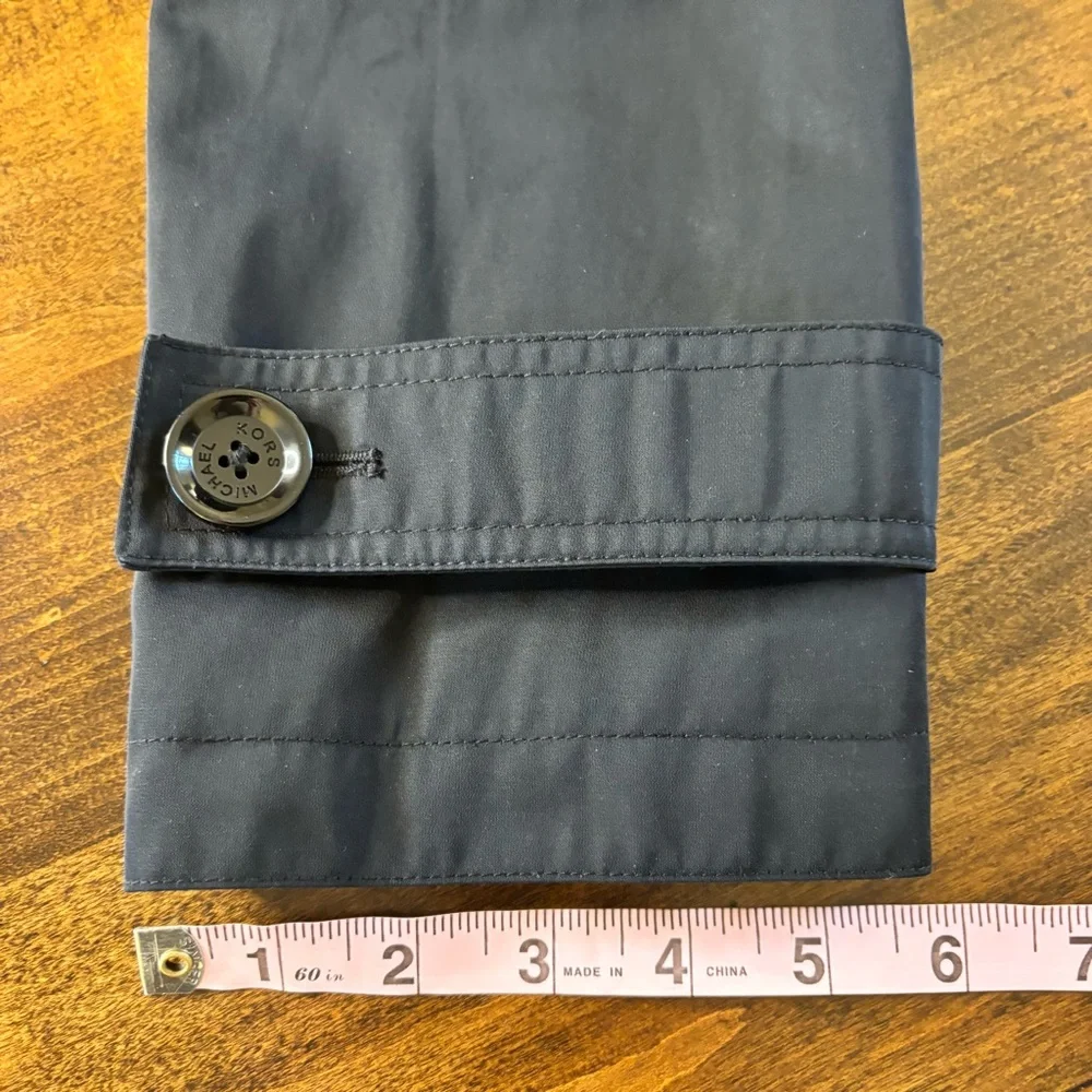 Michael Kors Jacket Water Resistant Black Large